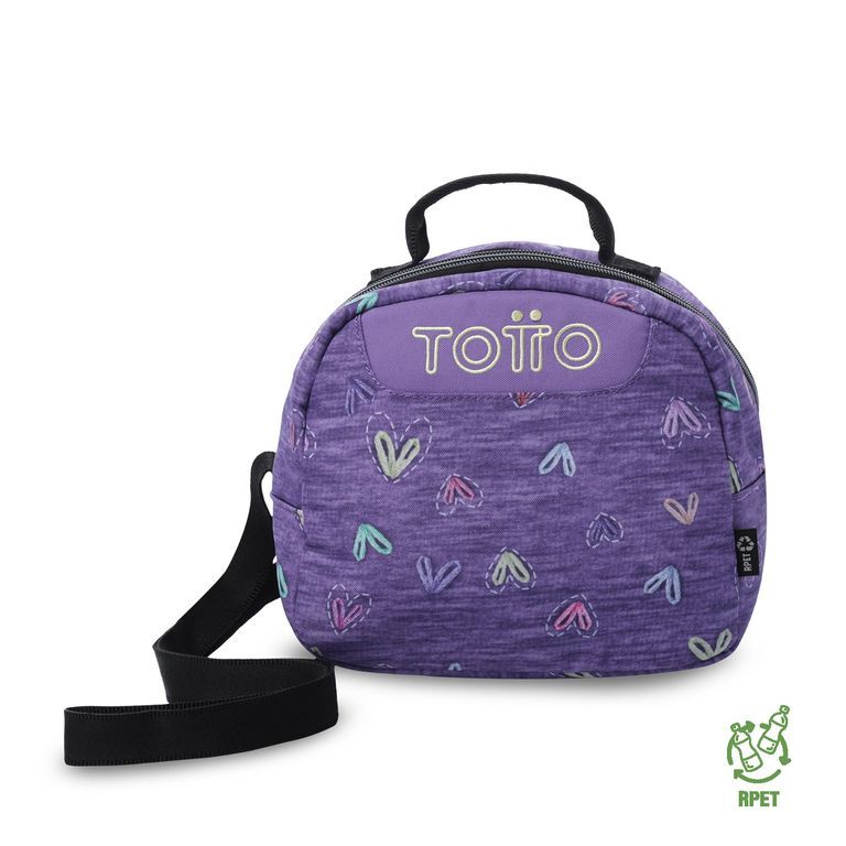 Lonchera Térmica para Mujer Borrador Mediano Morada