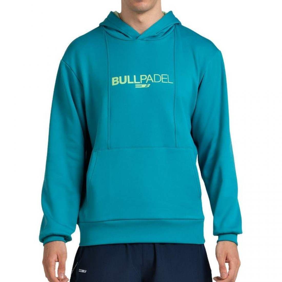 Poleron Bullpadel Acube Verde Azulado Talla L