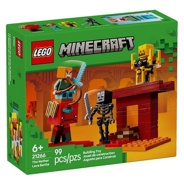 La Batalla De Lava Lego