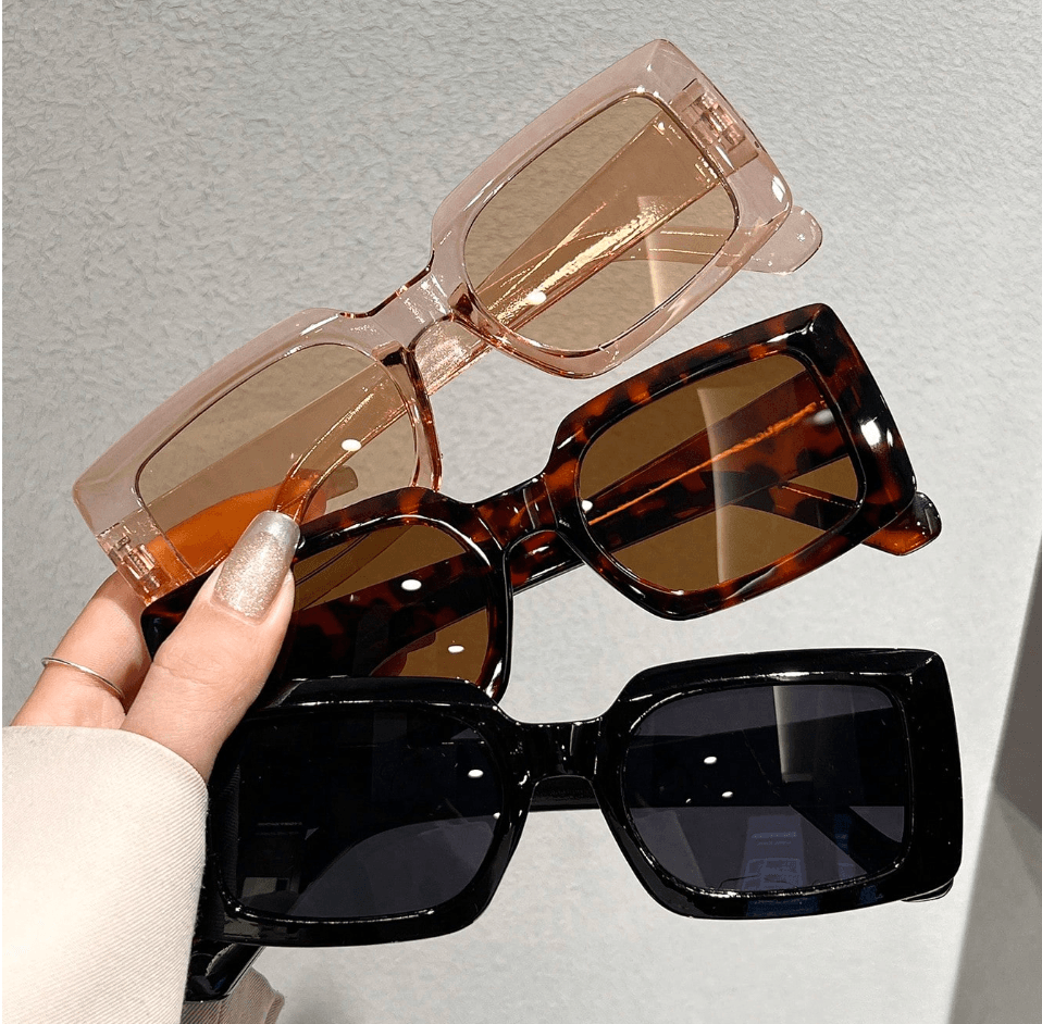 3 pares de Lentes de moda de marco
