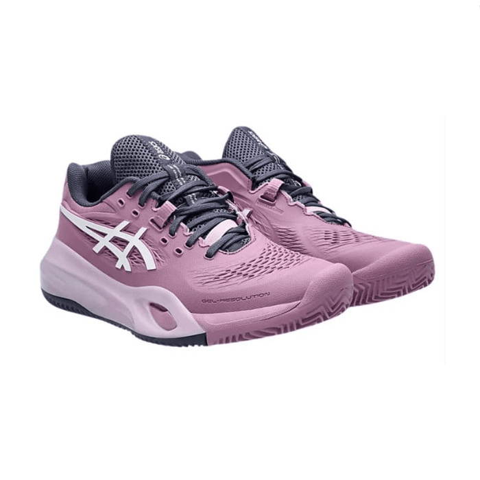 Zapatilla Asics Gel Resolution X Clay Uva/Blanco