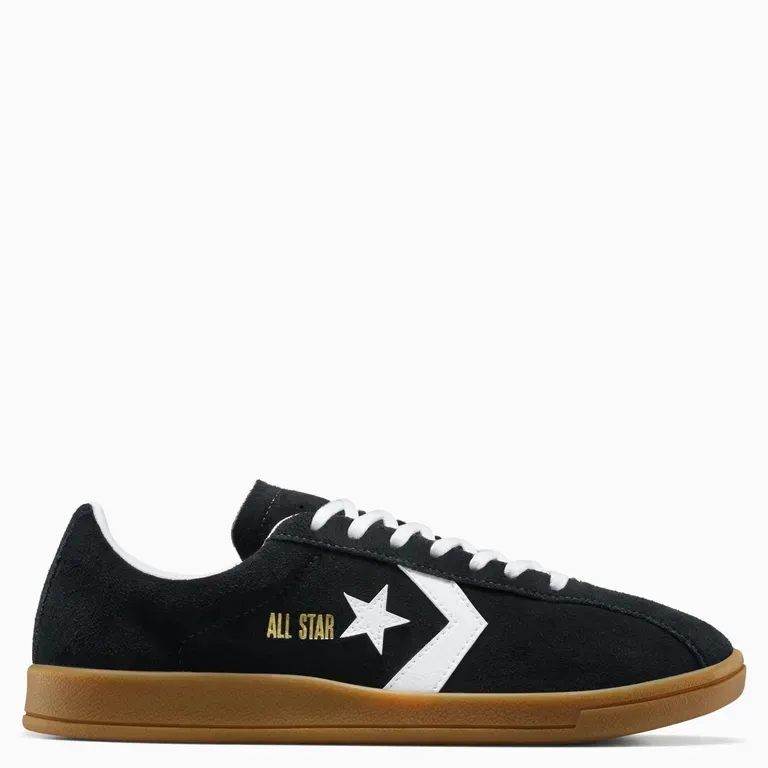 Classic Trainer Zapatos Urbana Hombre Cuero Negro Converse