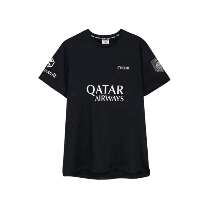 Camiseta Nox Agustin Tapia Sponsors AT10 Negro 2026