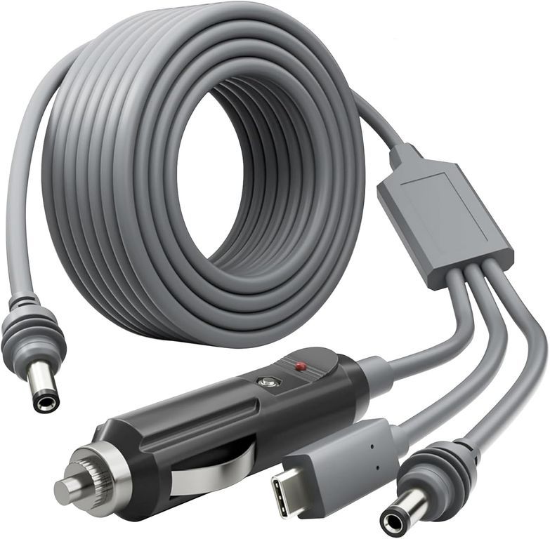 Cable Cargador De Auto Genérico Para Starlink Mini 3 En 1