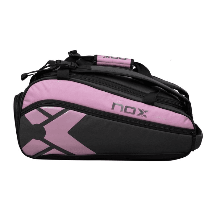 Paletero de Padel Nox Street Series Gris/Rosa