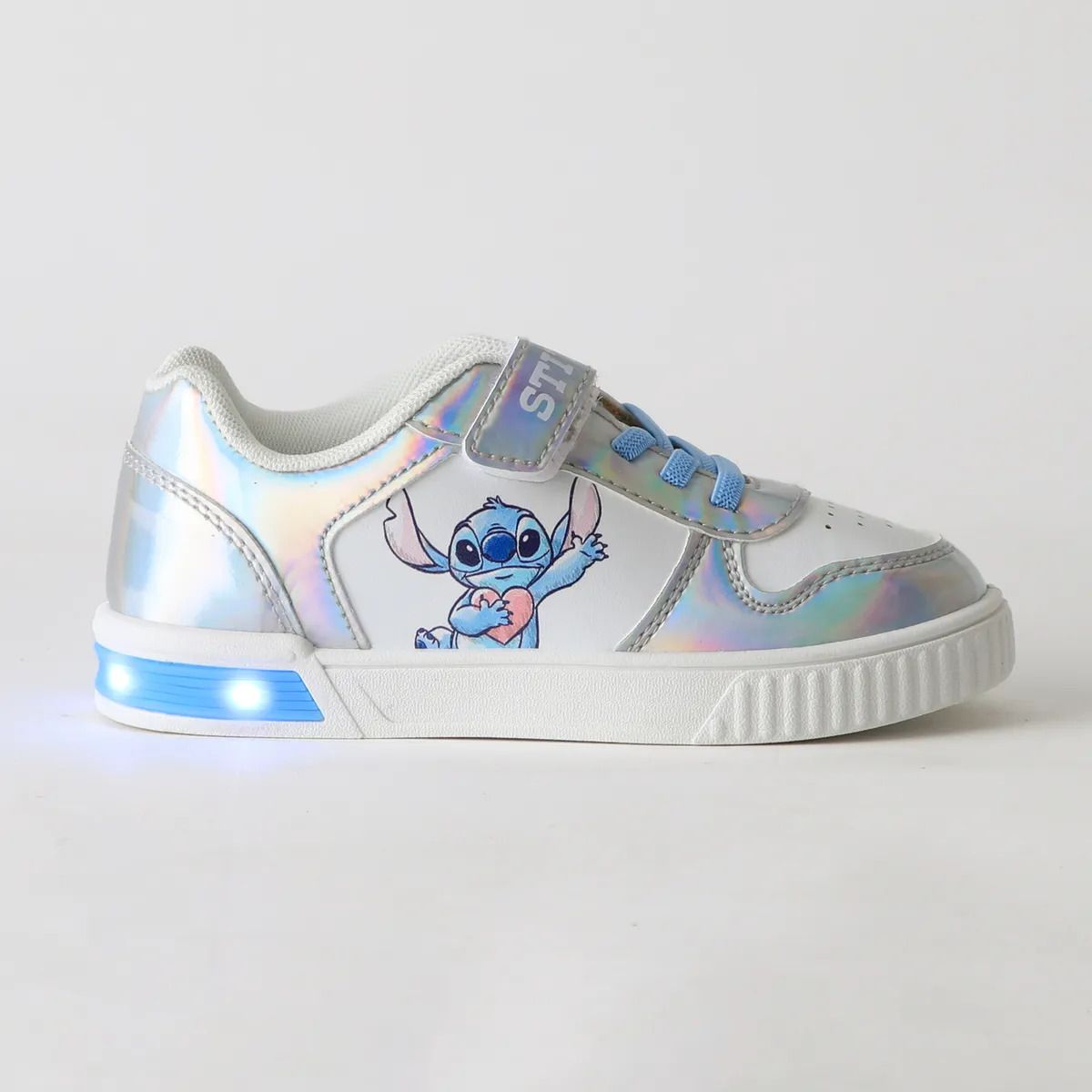 Zapatos Luces Niña Corazón Lilo & Stitch Blanco | Disney